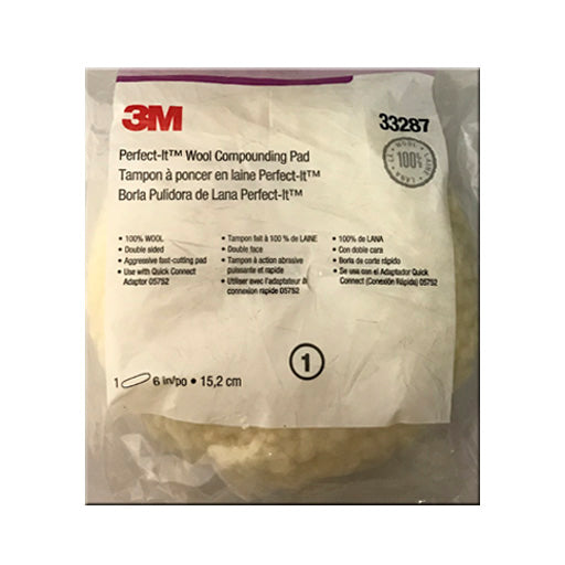 3M. 33287 Perfect-it Wool Compoundind Pad