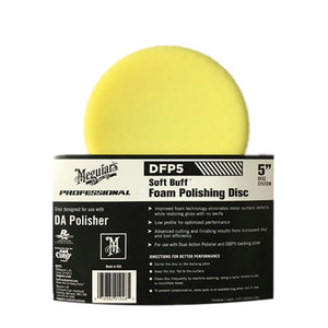 Meguiars DFP5 Soft Buff 5" Foam polishing disc