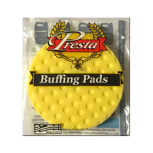 Presta Yellow Buffing pads