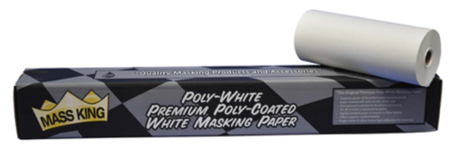 MASS KING Poly-White Premium Masking paper